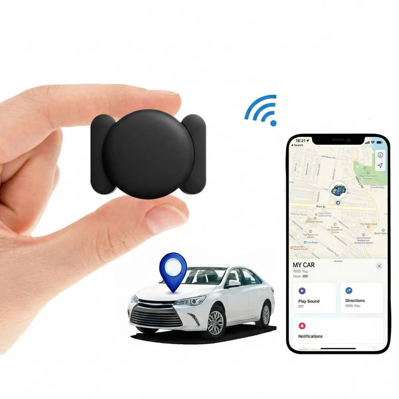 Magnetic Vehicle GPS Tracker with Real-Time App Tracking - Secure & Discreet Location Monitoring