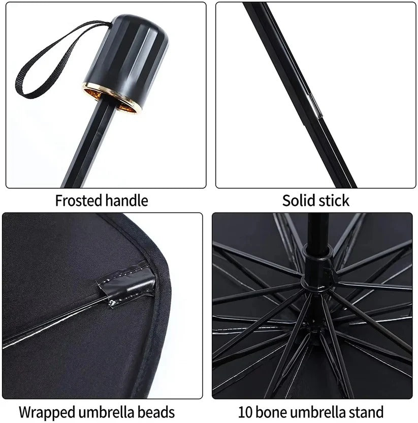 Premium Foldable Windshield Sun Shade Umbrella - Heat Insulation for Cars & Trucks | UV Protection & Easy Storage