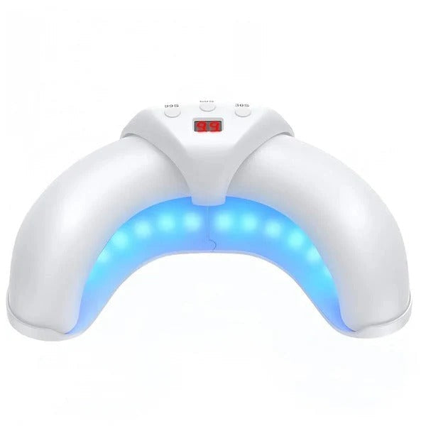 Portable Nail Care Light Device for Fingernails & Toenails - UV LED Nail Dryer for Home & Travel