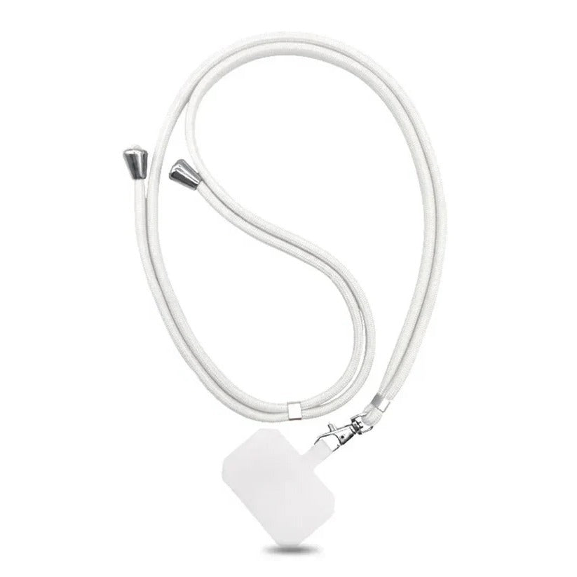 Adjustable Hands-Free Crossbody Lanyard Phone Carrier - Stylish & Convenient Strap for All Phone Sizes