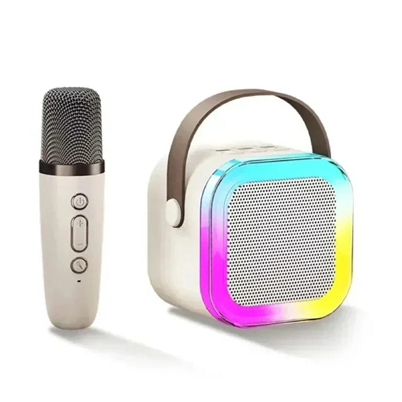 Portable Wireless Karaoke Machine with Built-in Microphone & Bluetooth Connectivity – Perfect for Parties and Events