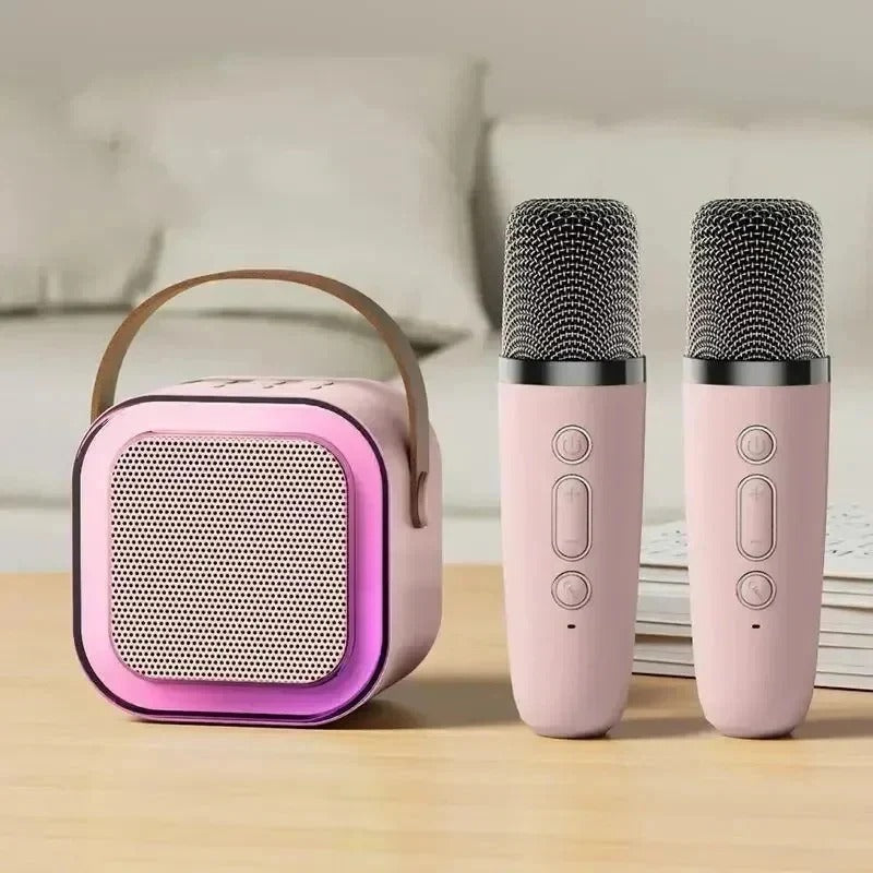 Portable Wireless Karaoke Machine with Built-in Microphone & Bluetooth Connectivity – Perfect for Parties and Events