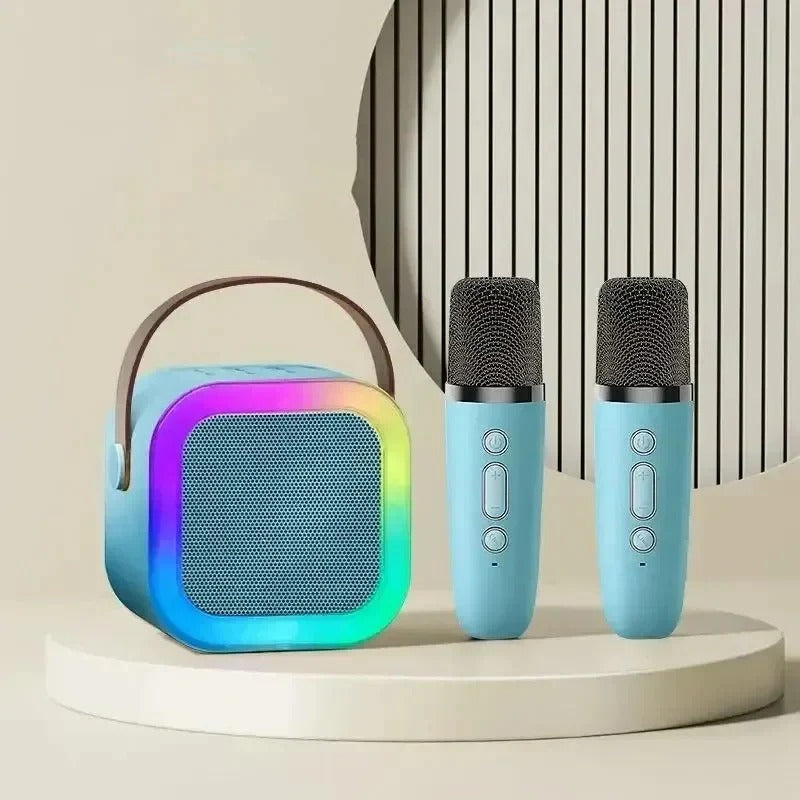 Portable Wireless Karaoke Machine with Built-in Microphone & Bluetooth Connectivity – Perfect for Parties and Events