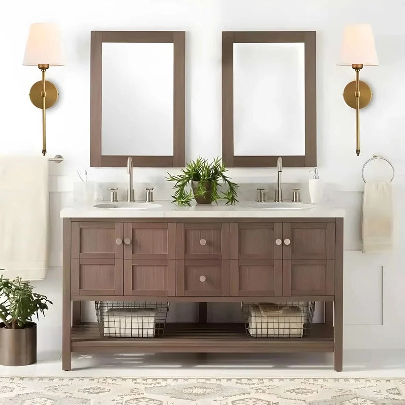 Set of 2 Cordless Battery-Powered Wall Sconces - Easy Mounting Design for Effortless Home Decor