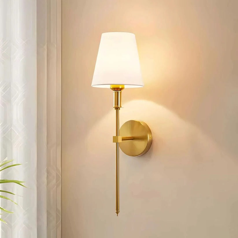 Set of 2 Cordless Battery-Powered Wall Sconces - Easy Mounting Design for Effortless Home Decor