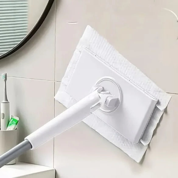 360° Swivel Spin Head Flat Floor Mop - Effortless Cleaning with Versatile Swivel Base