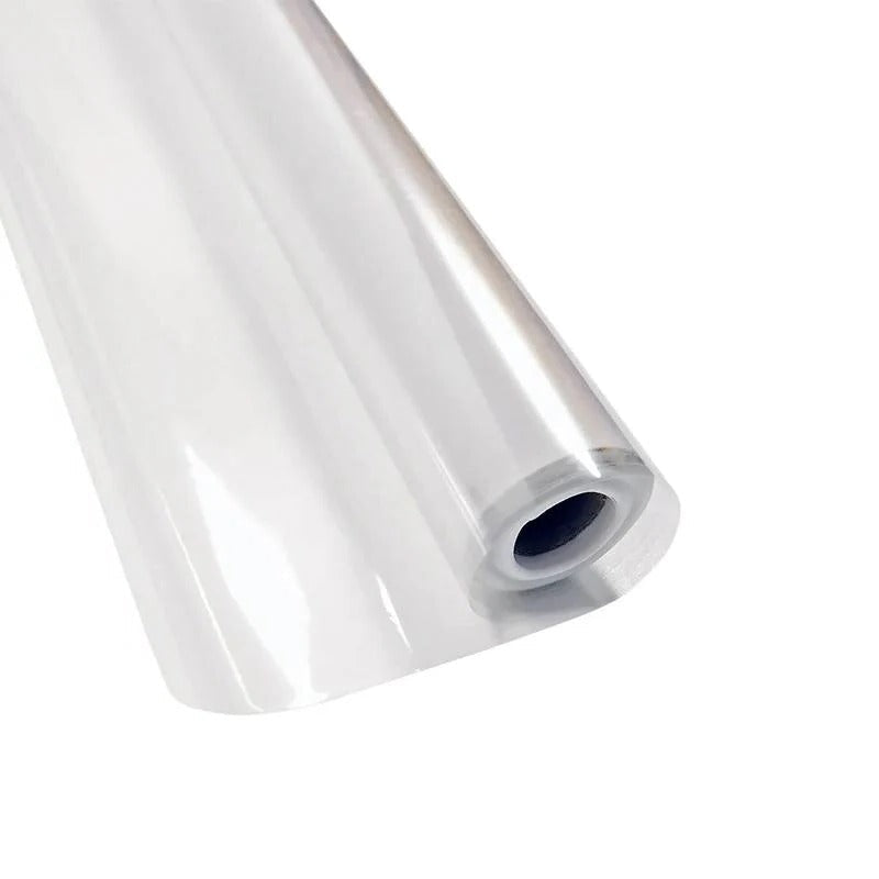 Reusable Transparent Static Cling Wall Decal Roll - Easy Apply & Remove, Perfect for Home Decor