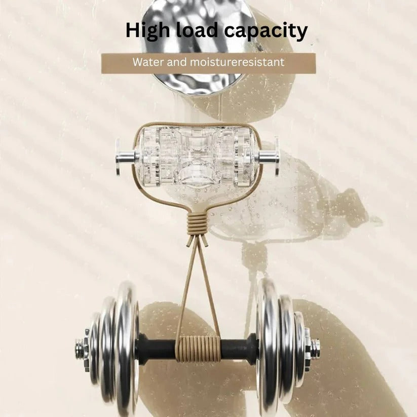 Adjustable Suction Cup Shower Head Bracket - 360° Angle Mount for Easy Positioning