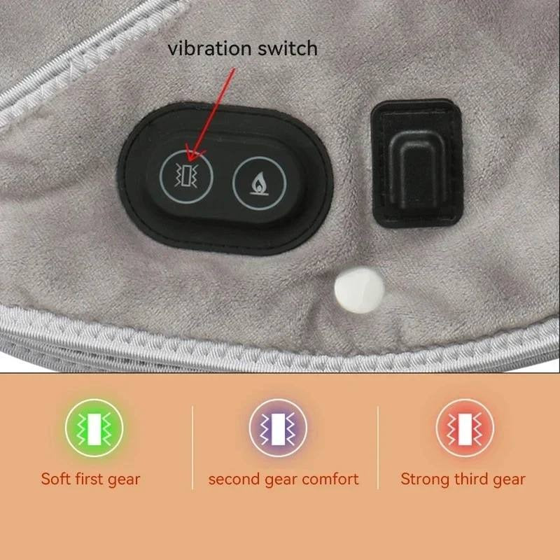 Electric Neck & Shoulder Heating Wrap - 3 Heat Settings & Auto Shut-Off Timer for Ultimate Comfort