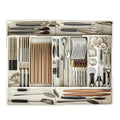 Adjustable Expandable Compartment Divider Set for Organized Drawer Storage - Perfect for Kitchen, Office & Craft Supplies