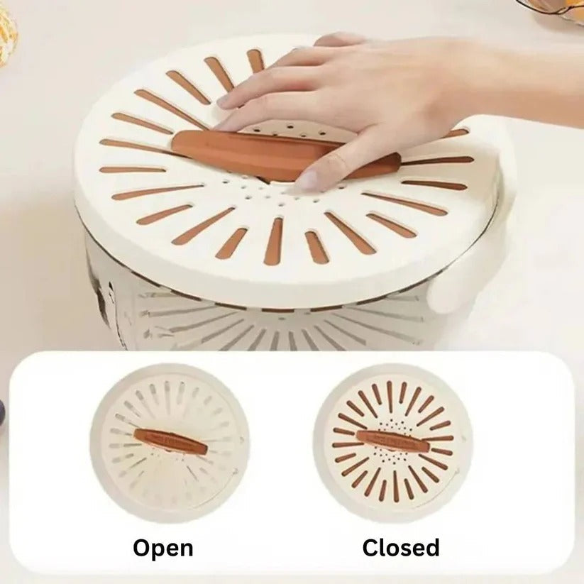 Versatile Dual Function Colander and Mixing Bowl Set with Removable Strainer Basket - Perfect for Cooking and Food Prep