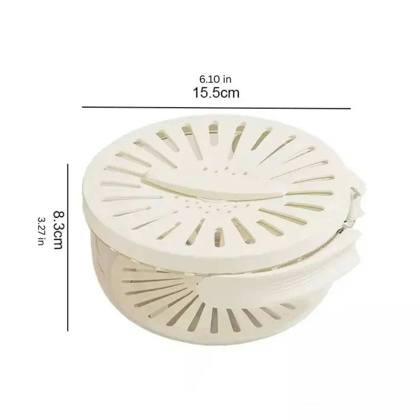 Versatile Dual Function Colander and Mixing Bowl Set with Removable Strainer Basket - Perfect for Cooking and Food Prep