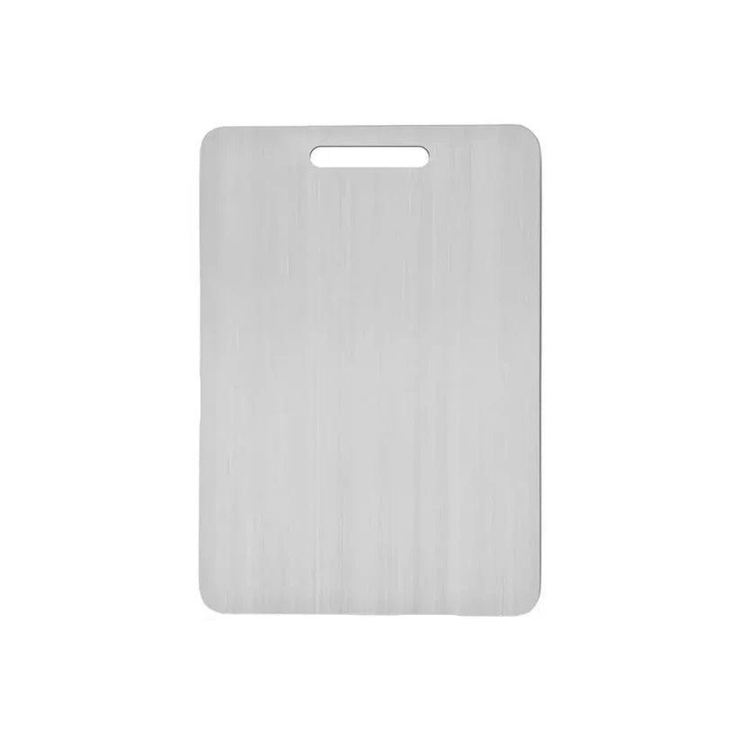 Premium Titanium Coated Cutting Board - Non-Slip Base & Juice Groove for Effortless Food Prep