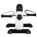 Compact Mini Stationary Foot Cycle with Adjustable Resistance & LED Display - Ideal for Seated Workouts