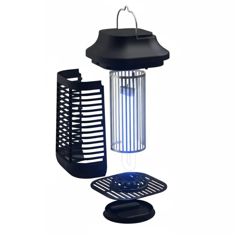 15W Electric Bug Zapper with UVA Tube - Effective Indoor & Outdoor Insect Control