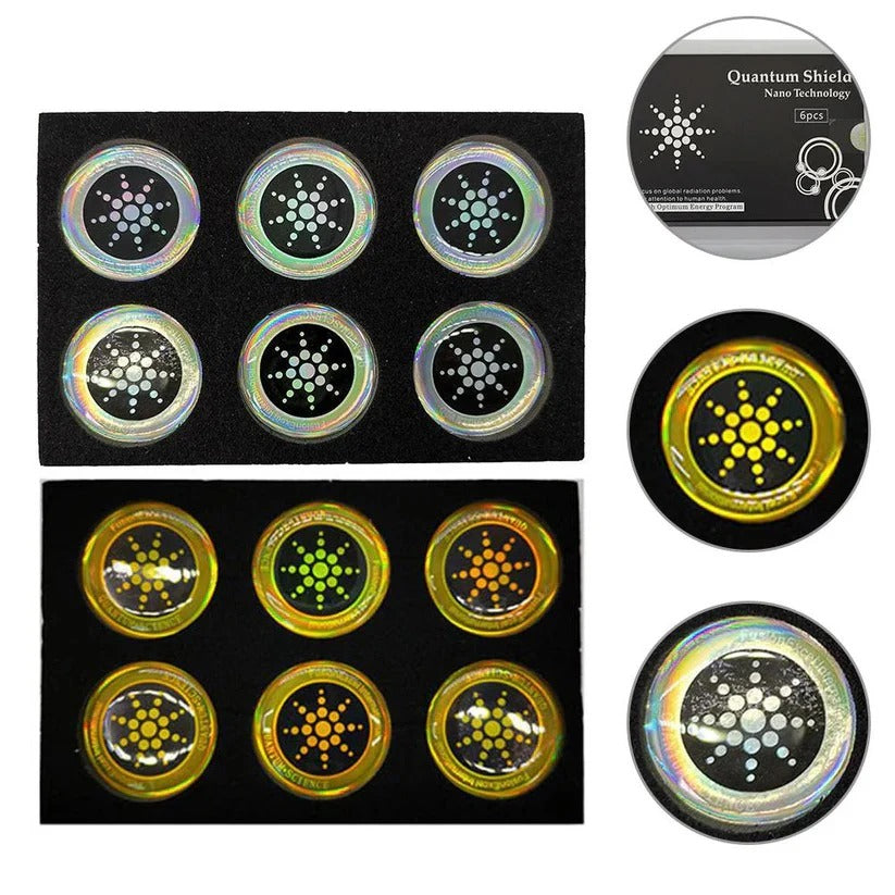 6-Pack Silica Gel Stickers for Phones, Tablets & Laptops - Moisture Absorbing Device Protection
