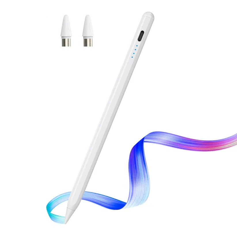 Magnetic Snap Capacitive Stylus for Effortless Tablet Writing & Drawing