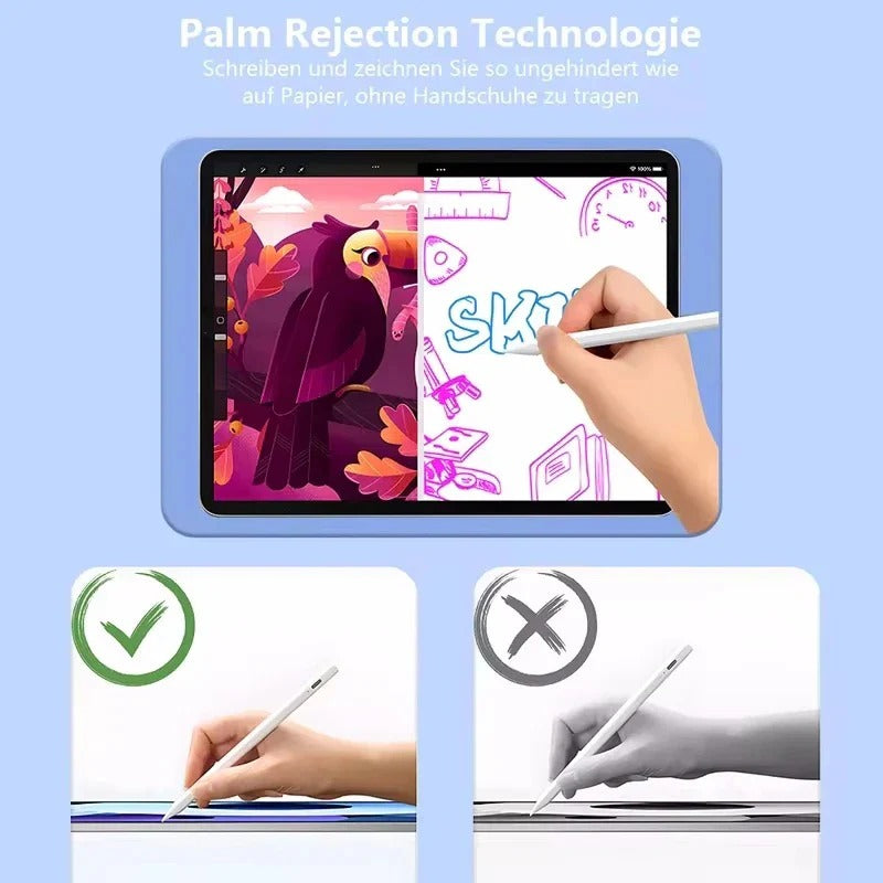 Magnetic Snap Capacitive Stylus for Effortless Tablet Writing & Drawing