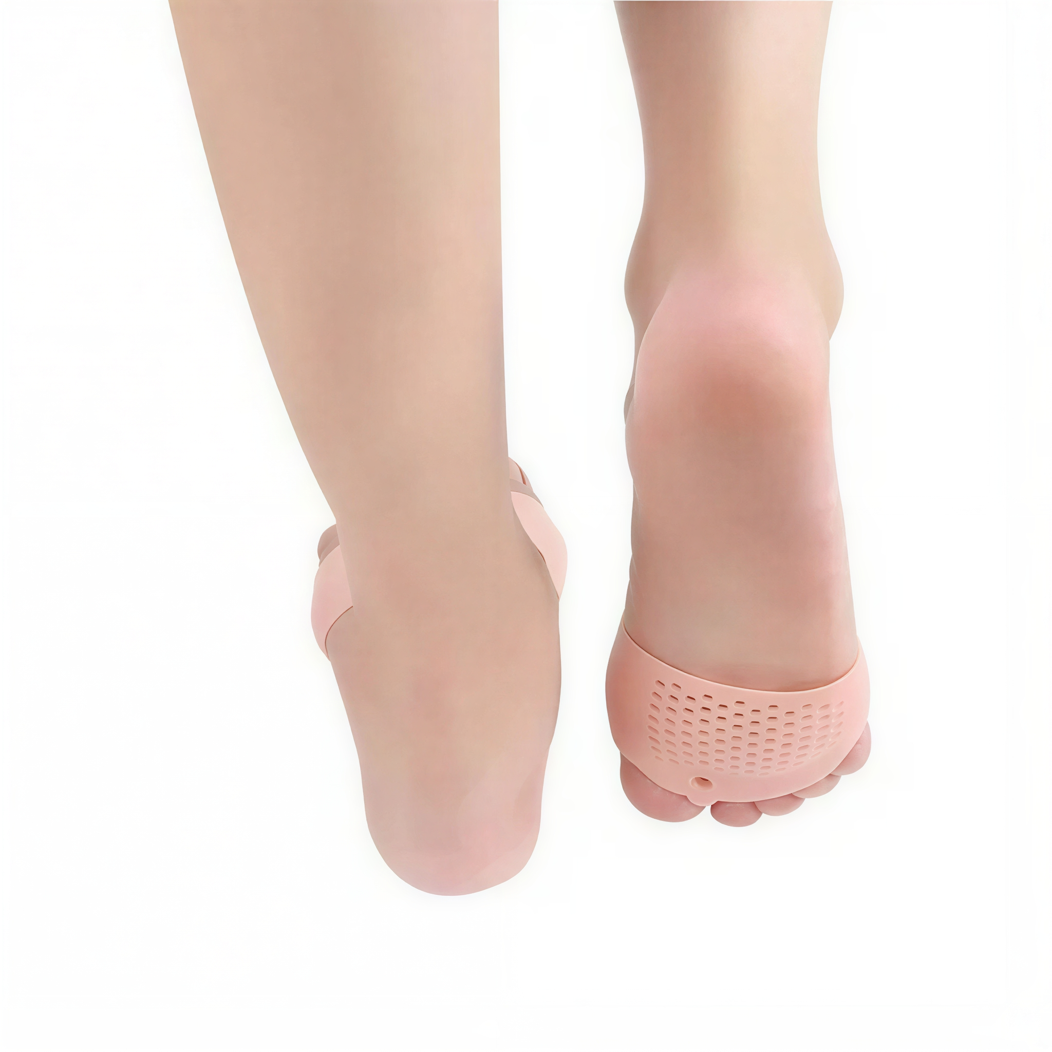 Forefoot Gel Pad with Individual Toe Separator Slots for Enhanced Comfort and Pain Relief