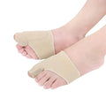 Silicone Gel Toe Sleeves with Soft Fabric Metatarsal Cushion Wrap for Pain Relief and Comfort