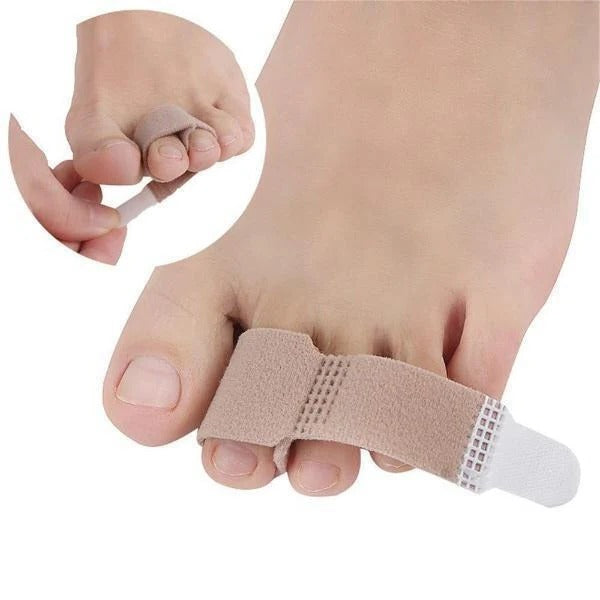 Dual Loop Silicone Toe Knuckle Cushion Pad - Protective Wrap for Comfort & Relief