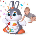 Easter-Themed Baby Crawling Musical Bunny Toy for Infants 6-12 Months - Engaging and Fun Developmental Toy