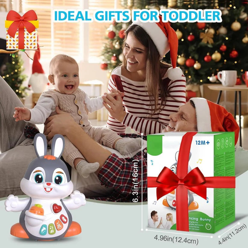 Easter-Themed Baby Crawling Musical Bunny Toy for Infants 6-12 Months - Engaging and Fun Developmental Toy