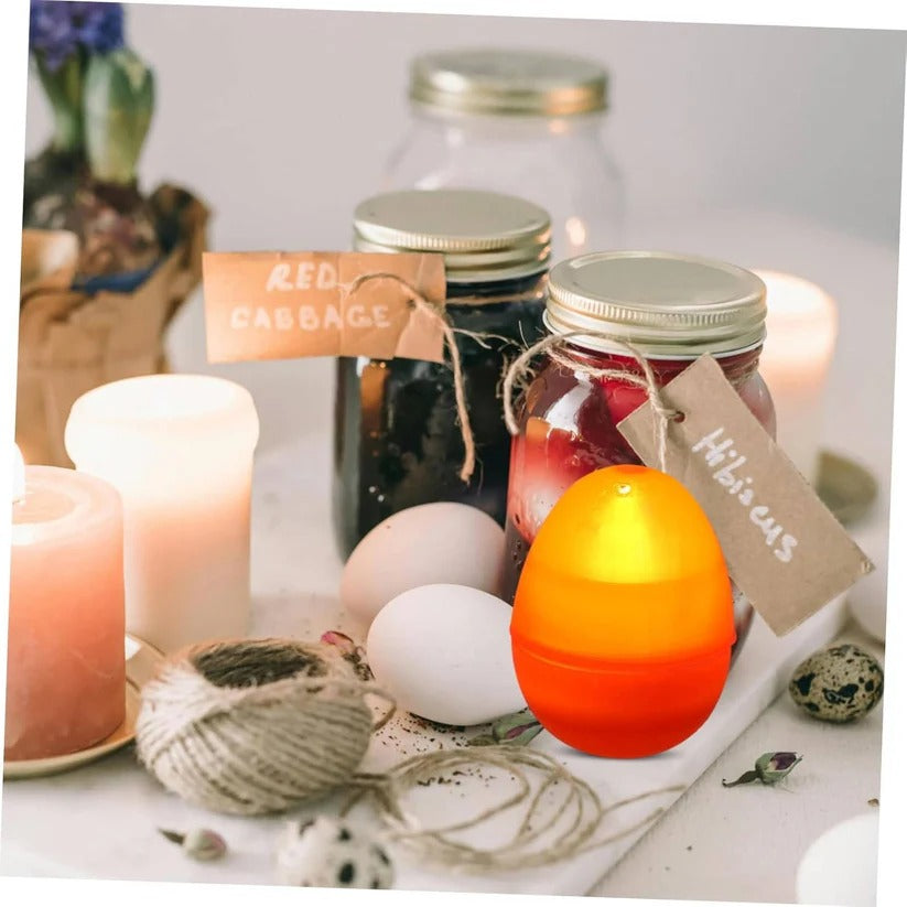 Fillable Clear Shell Glow-in-the-Dark Easter Eggs for Hunts & Basket Decor - Perfect for Kids' Easter Celebrations