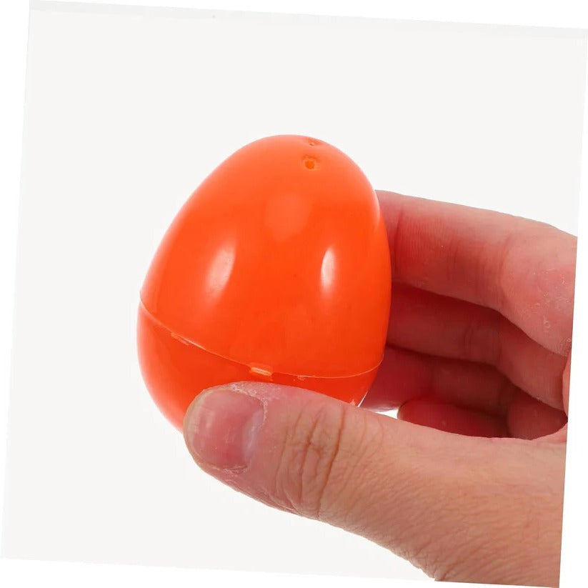 Fillable Clear Shell Glow-in-the-Dark Easter Eggs for Hunts & Basket Decor - Perfect for Kids' Easter Celebrations