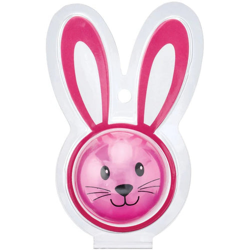 12 Pack LED Flashing Bouncy Balls - Easter Bunny Design - Perfect Kids Party Favors & Egg Hunt Toys