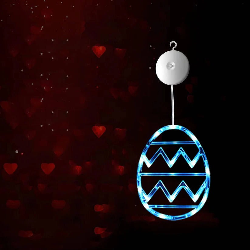 Vibrant LED Easter Egg String Lights - Colorful Decorative Lights for Home & Party Celebrations