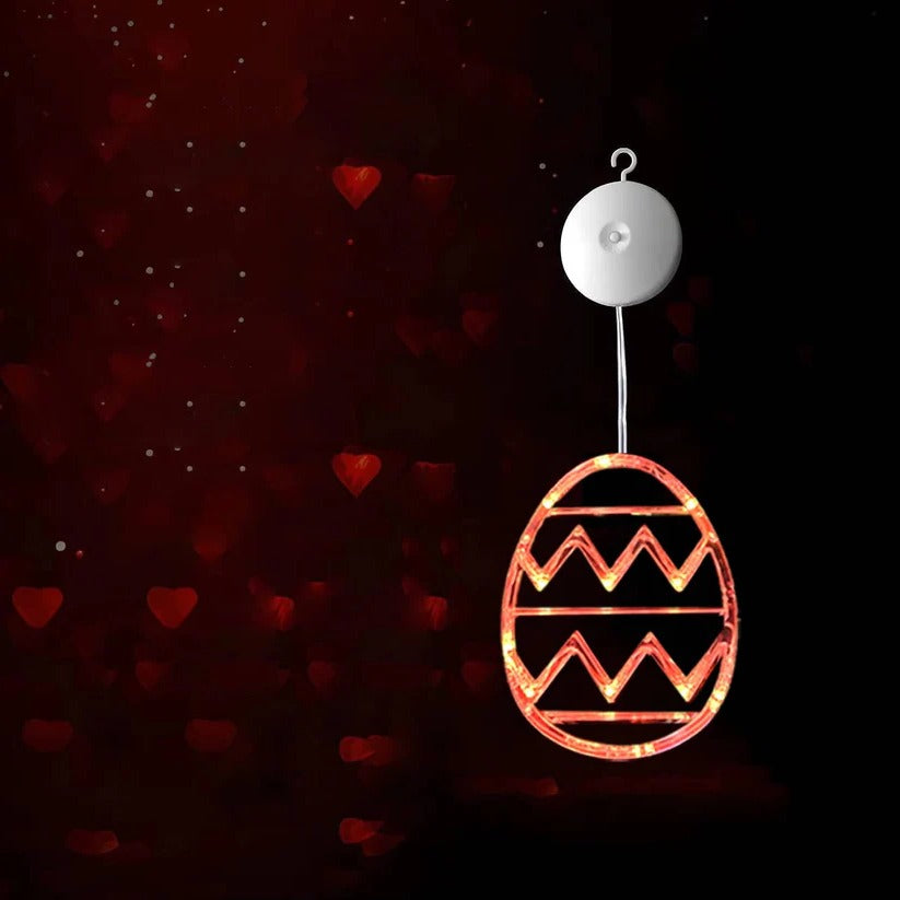 Vibrant LED Easter Egg String Lights - Colorful Decorative Lights for Home & Party Celebrations