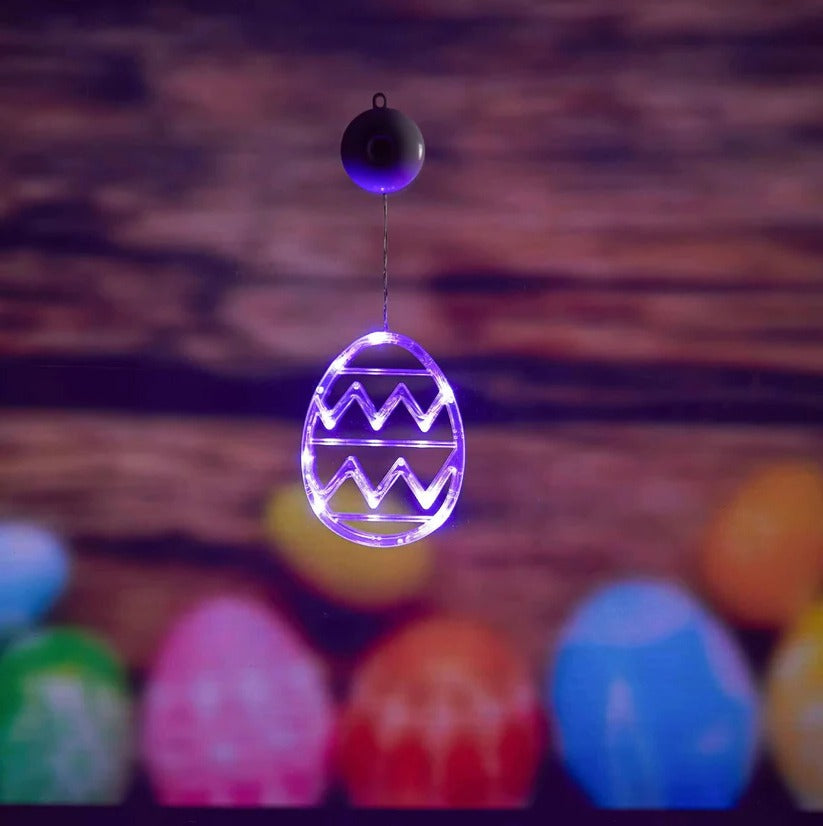 Vibrant LED Easter Egg String Lights - Colorful Decorative Lights for Home & Party Celebrations
