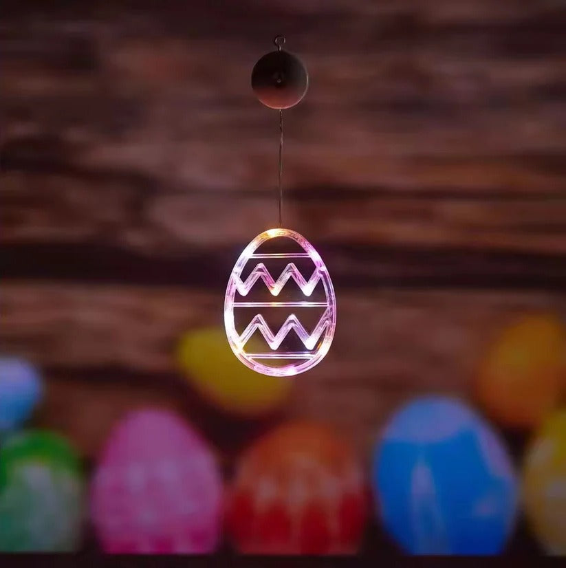 Vibrant LED Easter Egg String Lights - Colorful Decorative Lights for Home & Party Celebrations