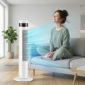 Bladeless Standing Air Cooler - Ultra Quiet Operation, 3 Adjustable Speed Modes, Perfect for Indoor Comfort
