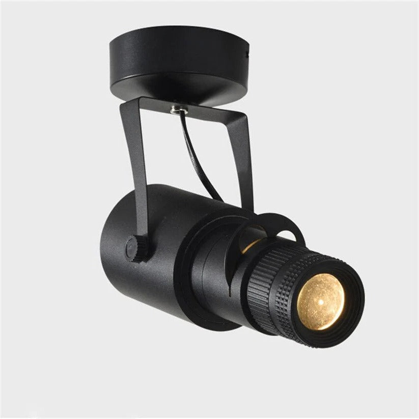 Dimmable Swivel Ceiling Spotlight with Adjustable Mount - Versatile Lighting for Home & Office