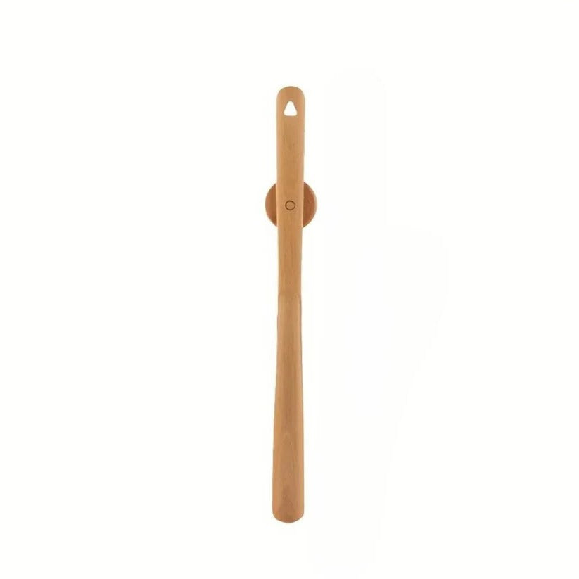 Ergonomic Long Handled Shoe Horn with Curved Neck - Easy Wear & Comfortable Grip