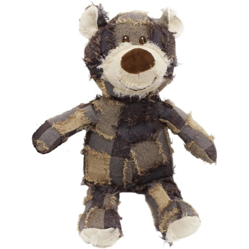Durable Reinforced Plush Dog Toy with Squeaker - Perfect for Tugging, Chewing, and Interactive Play