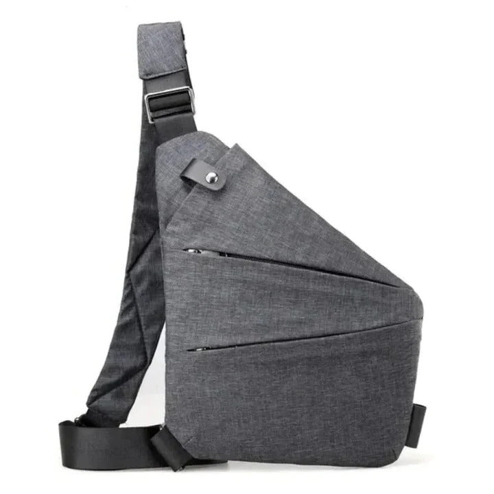 Unisex Crossbody Bag with Hidden Zipper | Secure & Stylish Design for Everyday Use