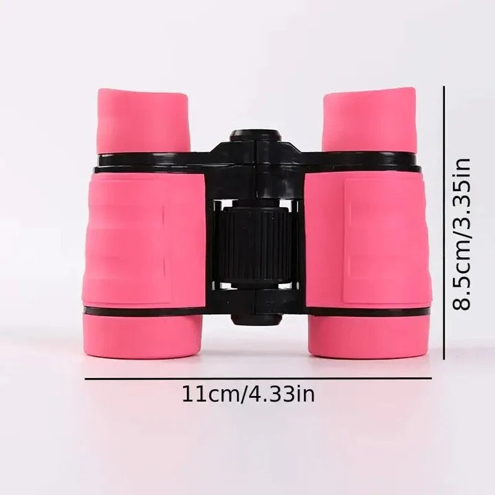 Shockproof Kids Binoculars - 8x Zoom for Outdoor Adventures & Exploration - Durable & Lightweight Design