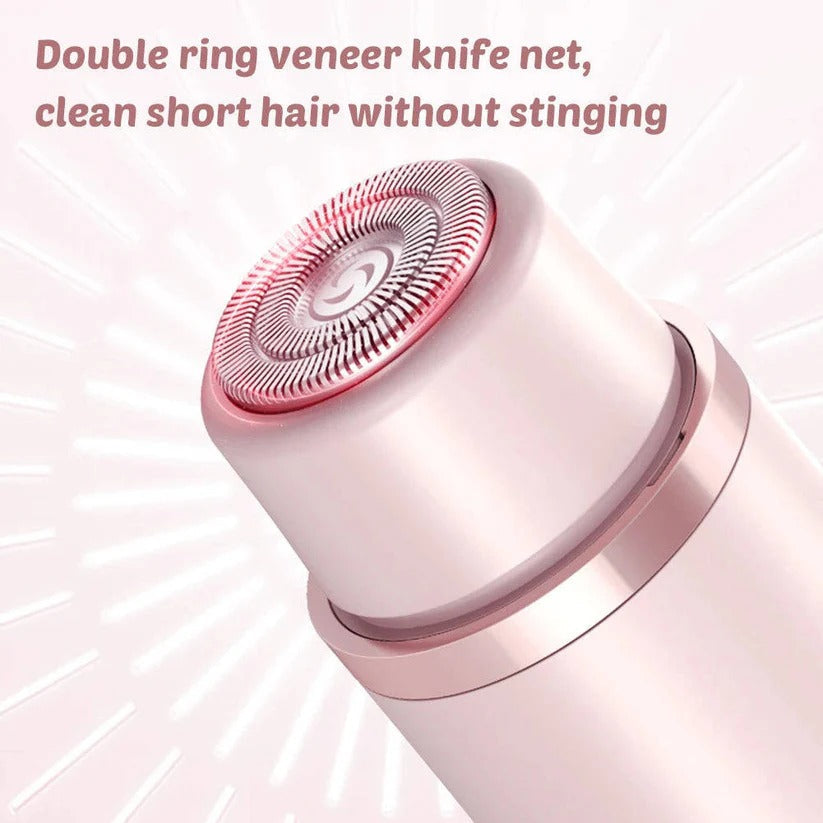 IPX7 Waterproof Women's Dual Head Body Trimmer - Rechargeable & Ergonomic Design for Effortless Grooming