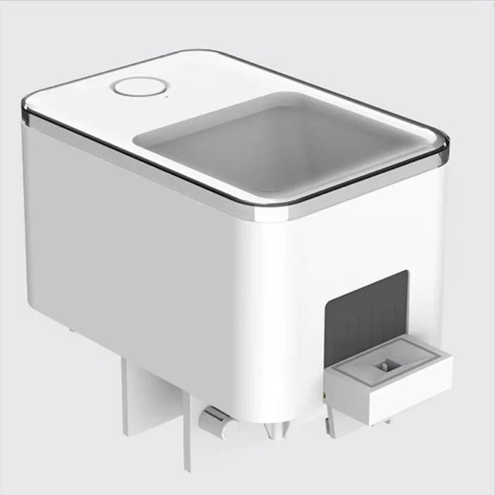 Smart Automatic Fish Feeder with Remote Scheduling & Custom Feeding Times - Ideal for Aquariums