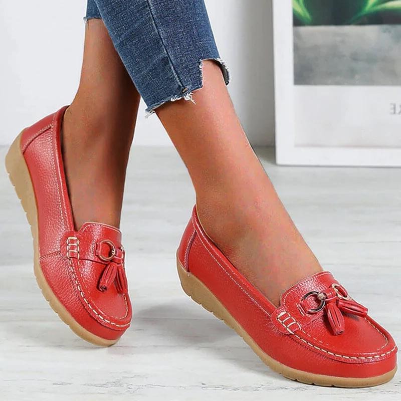 Comfortable Orthopedic Loafers for Women - Stylish Supportive Footwear for All-Day Wear