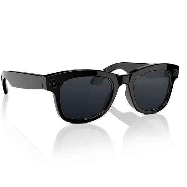 Smart Glasses with Integrated Video Camera & Bluetooth Audio - Stylish Wearable Tech for Hands-Free Recording & Streaming