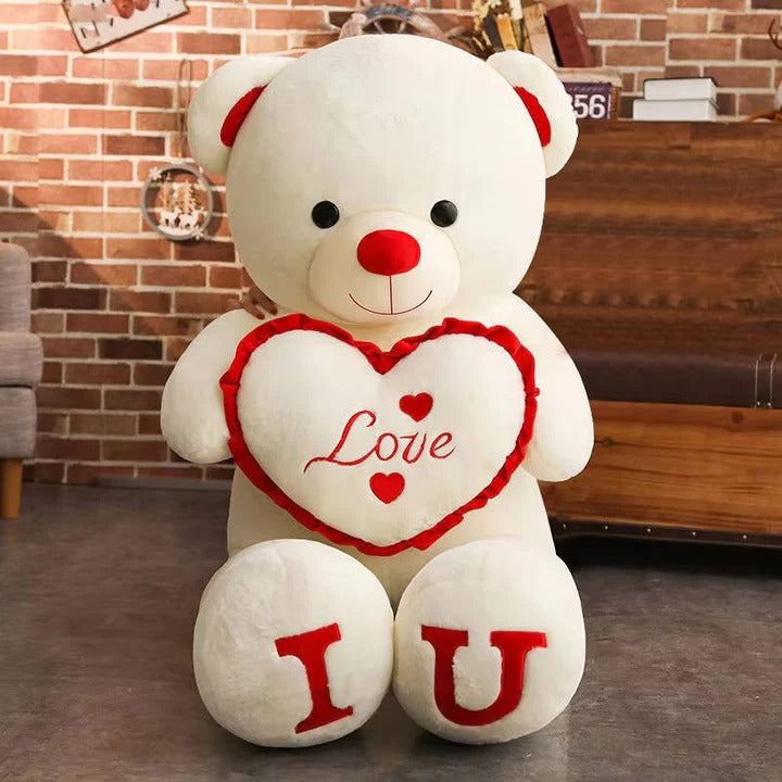 Extra-Large Plush Teddy Bear - Soft & Cuddly Stuffed Animal for Kids and Adults