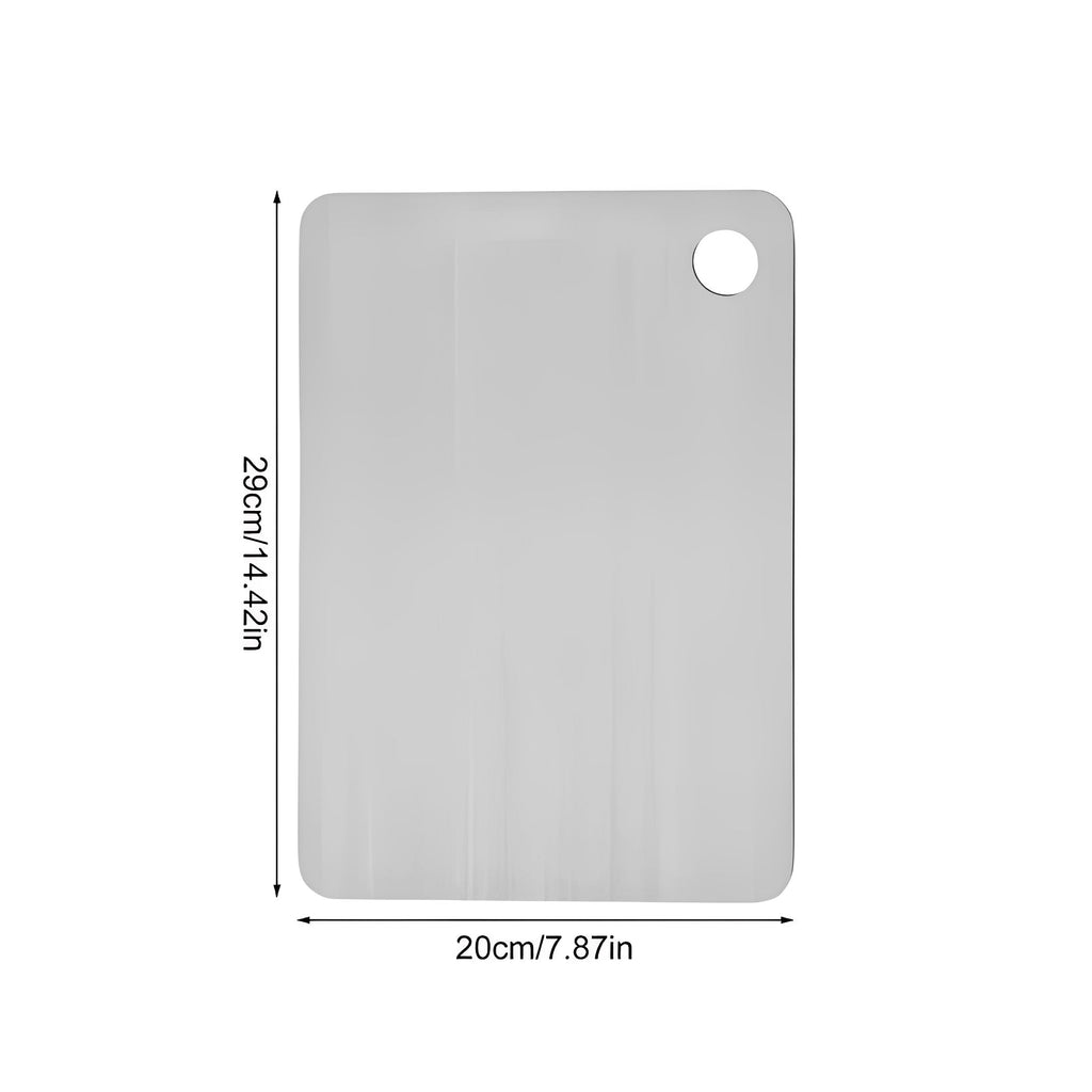 Premium Stainless Steel Cutting Board for Meat, Vegetables & Fruits - Durable, Easy to Clean, Non-Porous Design