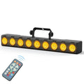 36W RGBW LED Wash Light Bar - DMX DJ Stage Uplight with Remote Control for Parties, Events & Performances