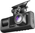 Dual Lens Dash Camera with Front & Rear Recording, 2-Inch Display & Parking Monitor – High-Definition Vehicle Security Camera