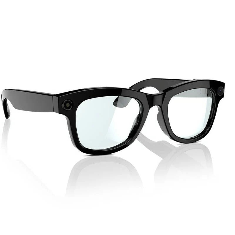 Smart Glasses with Integrated Video Camera & Bluetooth Audio - Stylish Wearable Tech for Hands-Free Recording & Streaming