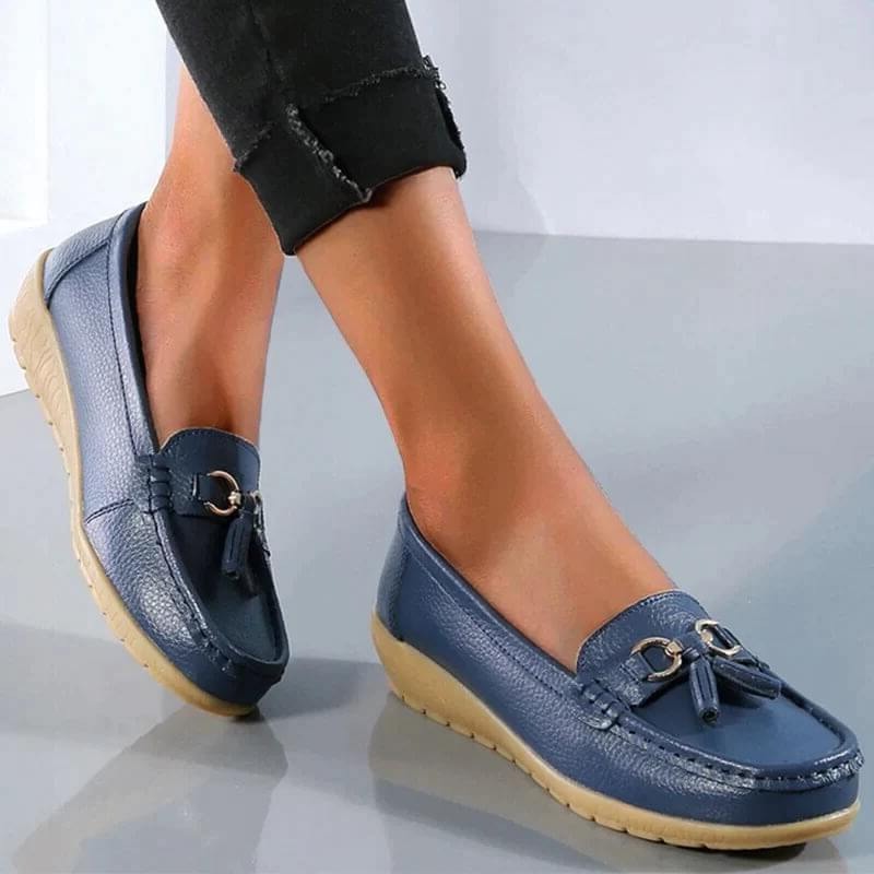 Comfortable Orthopedic Loafers for Women - Stylish Supportive Footwear for All-Day Wear